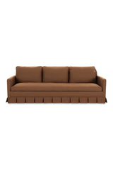 Modern European furniture - Pleated Skirt Fabric Sofa - www.oroa.com