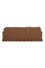 Modern European furniture - Pleated Skirt Fabric Sofa - www.oroa.com