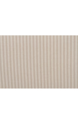 Beige Pleated Skirt Fabric Sofa | Novi Living Pellicano