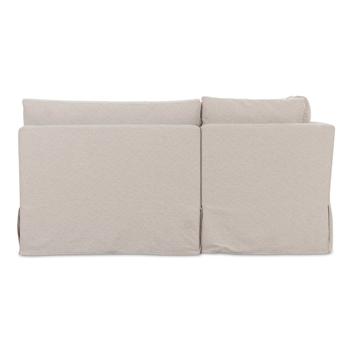 Modern European furniture - Beige U-Shaped Dining Banquette Slipcover L - www.oroa.com