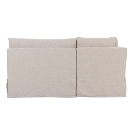 Modern European furniture - Beige U-Shaped Dining Banquette Slipcover XS - www.oroa.com