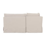 Modern European furniture - Beige U-Shaped Dining Banquette Slipcover S - www.oroa.com