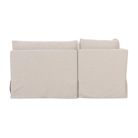 Modern European furniture - Beige U-Shaped Dining Banquette Slipcover S - www.oroa.com