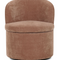 Modern European furniture - Upholstered Swivel Dining Chair - www.oroa.com