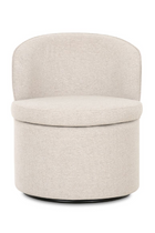Modern European furniture - Upholstered Swivel Dining Chair - www.oroa.com