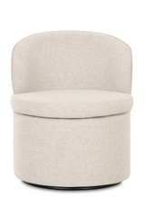 Modern European furniture - Upholstered Swivel Dining Chair - www.oroa.com