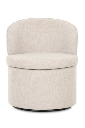 Modern European furniture - Upholstered Swivel Dining Chair - www.oroa.com