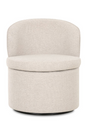 Modern European furniture - Upholstered Swivel Dining Chair - www.oroa.com