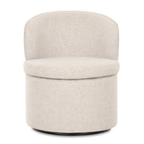 Modern European furniture - Upholstered Swivel Dining Chair - www.oroa.com