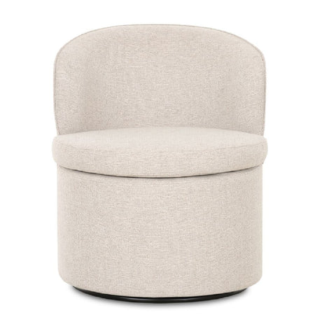 Modern European furniture - Upholstered Swivel Dining Chair - www.oroa.com