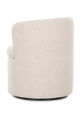Modern European furniture - Upholstered Swivel Dining Chair - www.oroa.com