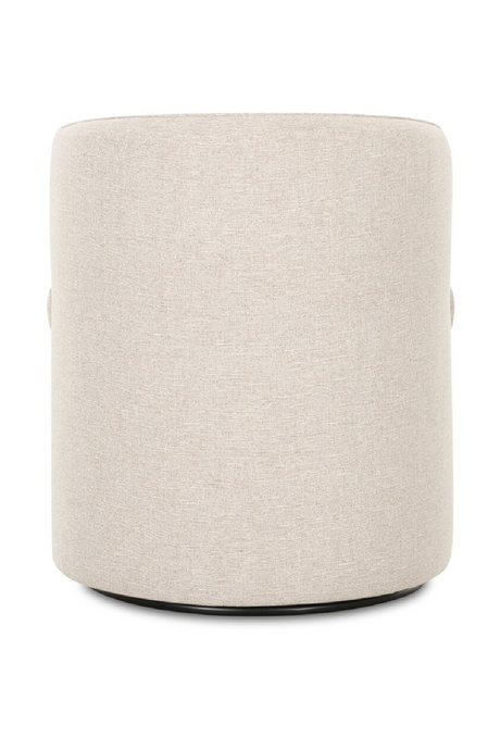Modern European furniture - Upholstered Swivel Dining Chair - www.oroa.com