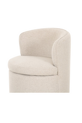 Modern European furniture - Upholstered Swivel Dining Chair - www.oroa.com