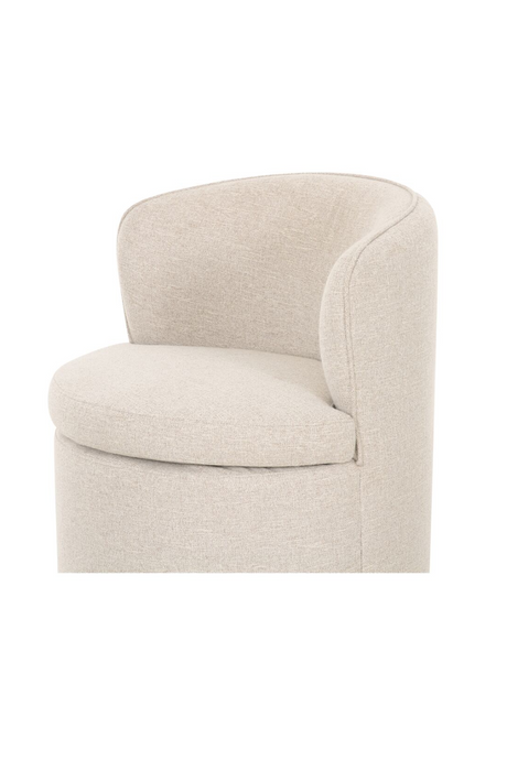 Modern European furniture - Upholstered Swivel Dining Chair - www.oroa.com