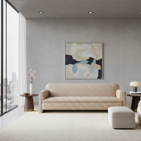 Rolled Arm Modern Sofa | Novi Living Leo