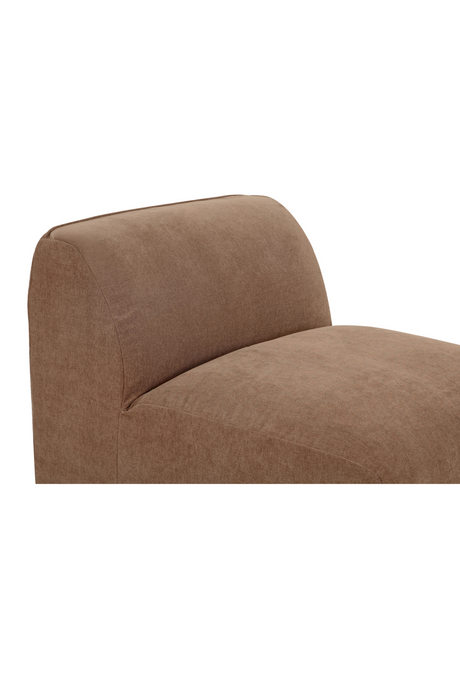 Modern European furniture - Brown Modular Sofa - www.oroa.com