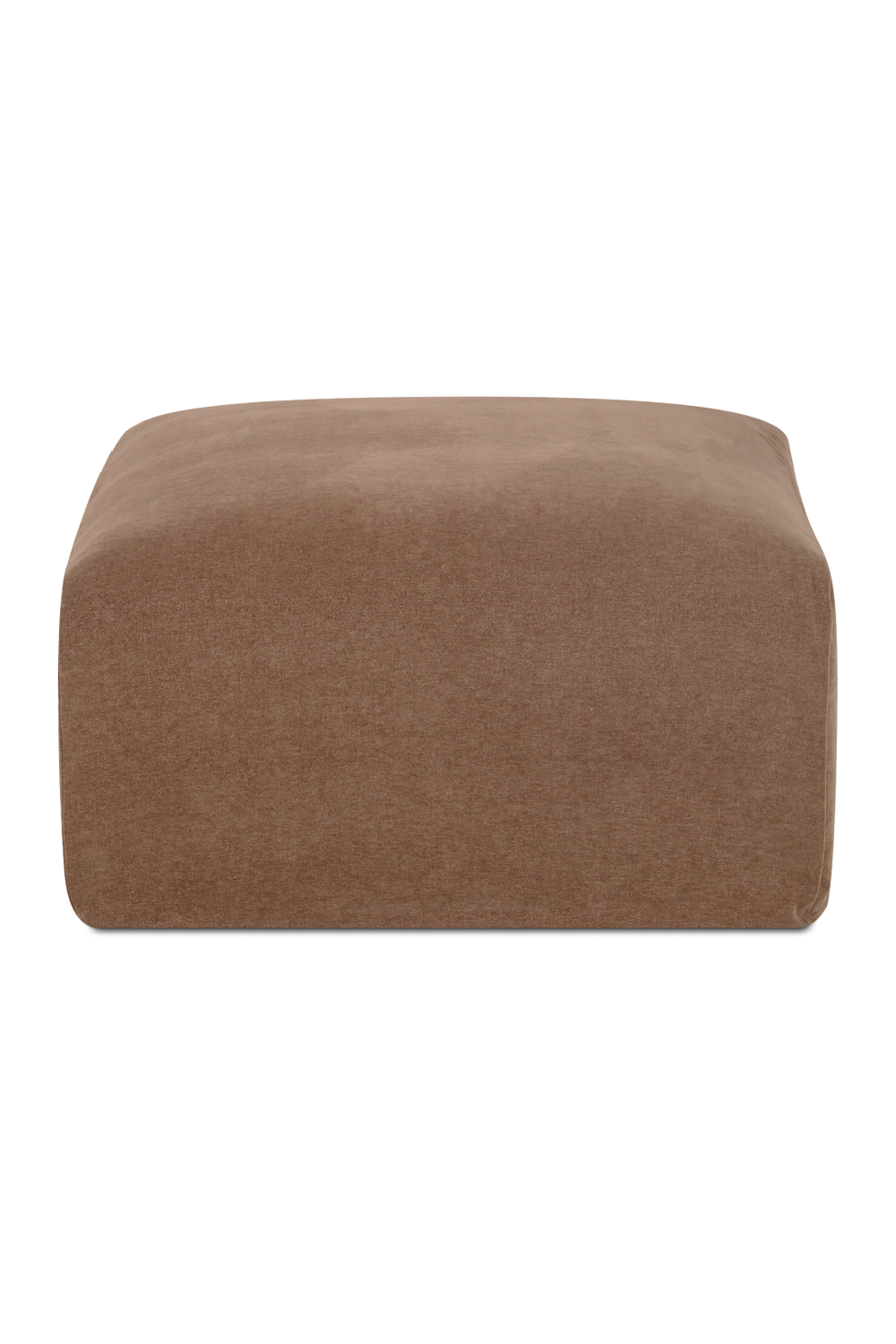 Brown Slipcover Ottoman | Novi Living Isla | Oroa.com
