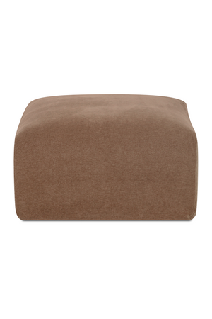 Brown Slipcover Ottoman | Novi Living Isla | Oroa.com
