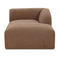 Modern European furniture - Brown Modular Sofa - www.oroa.com