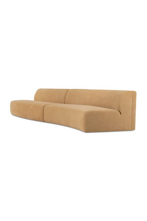 2-Piece Wave Modular Sofa | Novi Living Naomi | Oroa.com