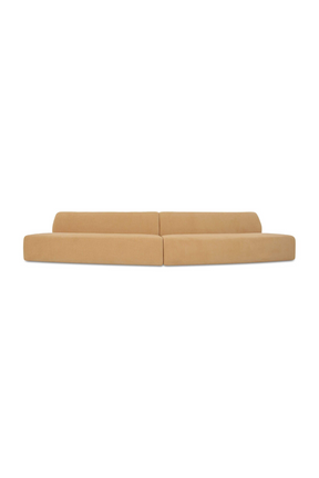 Modern European furniture - Convex 2-Piece Modular Sofa - www.oroa.com