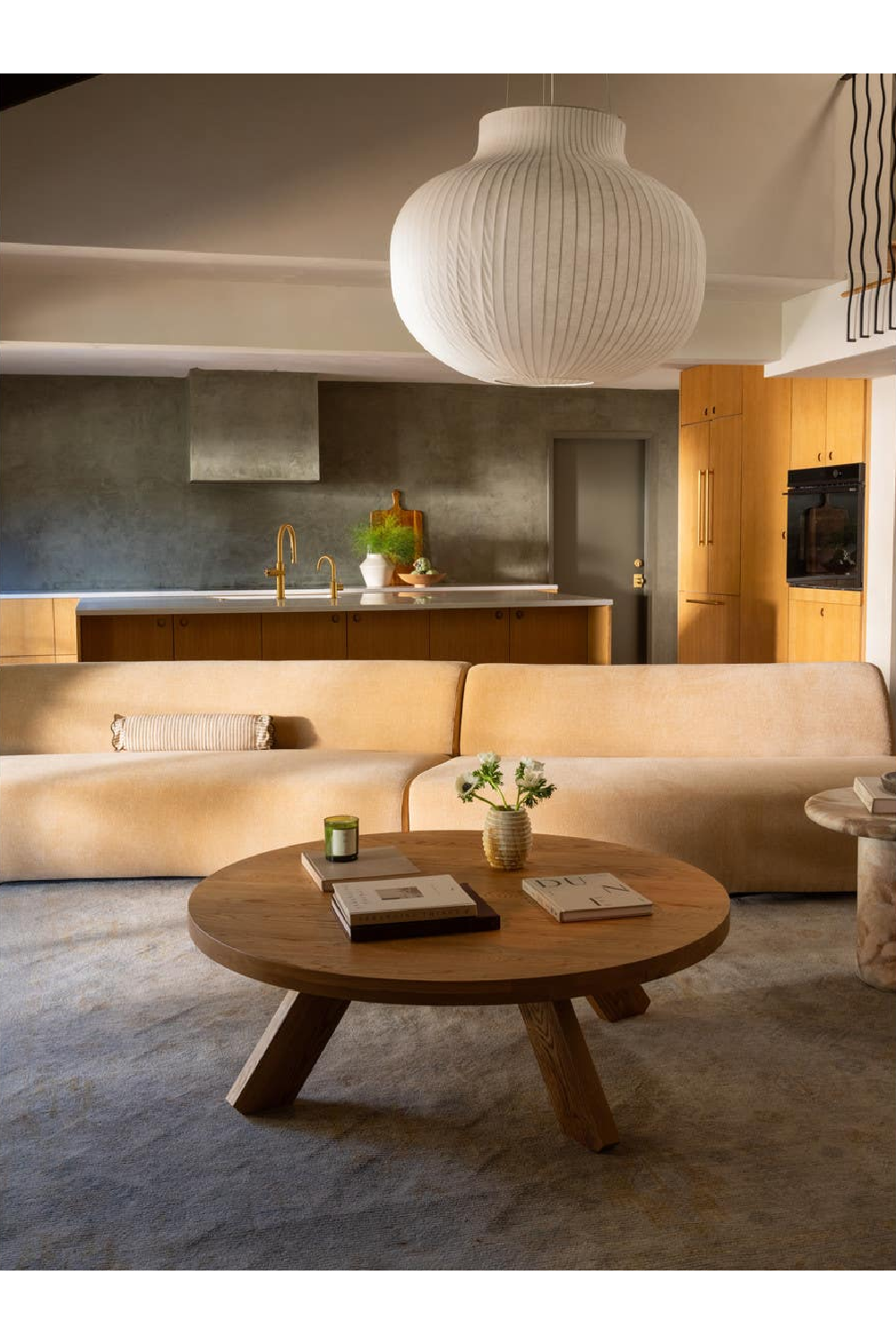 Convex 2-Piece Modular Sofa | Novi Living Naomi | Oroa.com