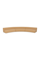 Modern European furniture - Concave 3-Piece Modular Sofa - www.oroa.com
