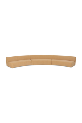 Modern European furniture - Concave 3-Piece Modular Sofa - www.oroa.com