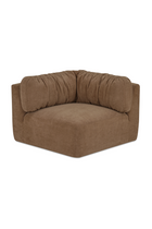 Modern European furniture - Chenille Corner Sofa - www.oroa.com