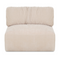 Modern European furniture - Chenille Slipper Chair - www.oroa.com