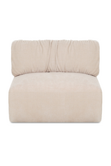 Modern European furniture - Chenille Slipper Chair - www.oroa.com
