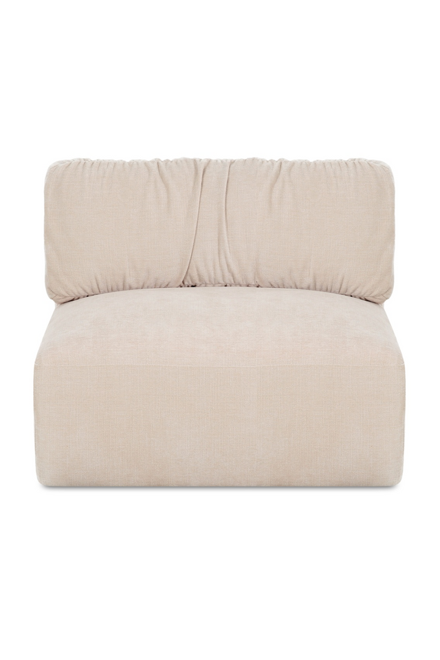 Chenille Slipper Chair | Novi Living Matina | Oroa.com