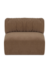 Modern European furniture - Chenille Slipper Chair - www.oroa.com