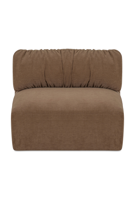 Modern European furniture - Chenille Slipper Chair - www.oroa.com