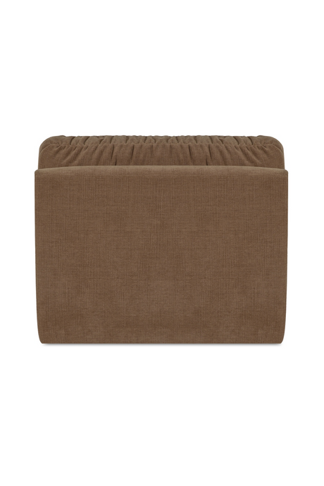 Modern European furniture - Chenille Slipper Chair - www.oroa.com