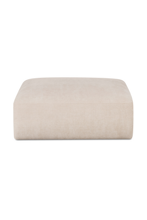 Chenille Square Ottoman | Novi Living Matina | Oroa.com