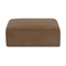 Modern European furniture - Chenille Square Ottoman - www.oroa.com