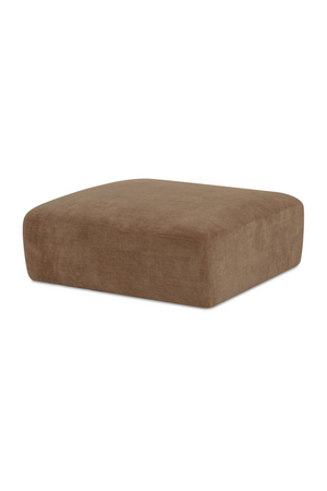 Chenille Square Ottoman | Novi Living Matina | Oroa.com