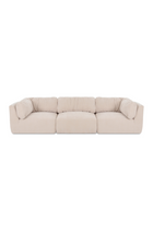 Modern European furniture - Chenille 3-Seater Sofa - www.oroa.com