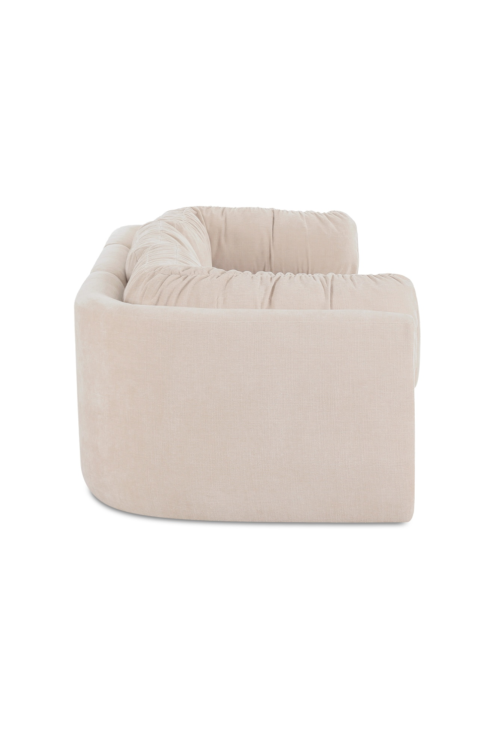 Chenille 3-Seater Sofa | Novi Living Matina | Oroa.com