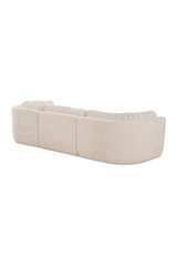 Modern European furniture - Chenille 3-Seater Sofa - www.oroa.com