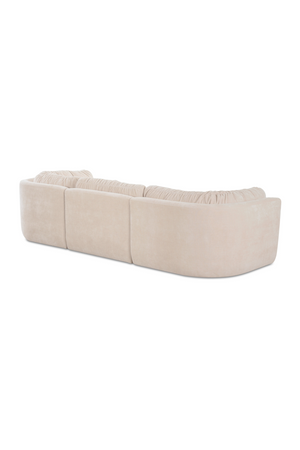 Chenille 3-Seater Sofa | Novi Living Matina | Oroa.com