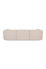 Modern European furniture - Chenille 3-Seater Sofa - www.oroa.com