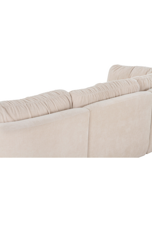 Chenille 3-Seater Sofa | Novi Living Matina | Oroa.com