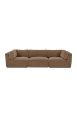 Modern European furniture - Chenille 3-Seater Sofa - www.oroa.com