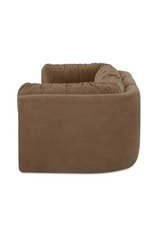 Modern European furniture - Chenille 3-Seater Sofa - www.oroa.com