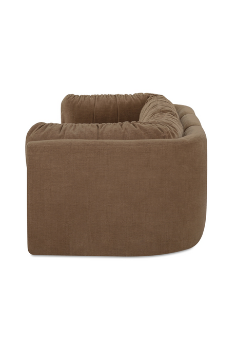 Modern European furniture - Chenille 3-Seater Sofa - www.oroa.com