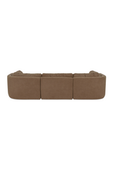 Modern European furniture - Chenille 3-Seater Sofa - www.oroa.com