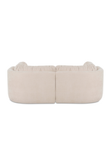 Modern European furniture - Chenille Sectional Corner Sofa - www.oroa.com