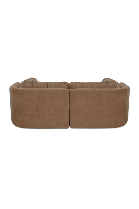 Modern European furniture - Chenille Sectional Corner Sofa - www.oroa.com